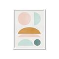 Picture of Pastel Modern II  _GroupedProduct_Rectangle_Portrait_Framed_Matted_