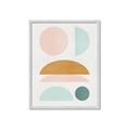 Picture of Pastel Modern II  _GroupedProduct_Rectangle_Portrait_Framed_Matted_