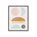 Picture of Pastel Modern II  _GroupedProduct_Rectangle_Portrait_Framed_Matted_