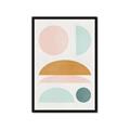 Picture of Pastel Modern II  _GroupedProduct_Rectangle_Portrait_Framed_Matted_