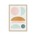 Picture of Pastel Modern II  _GroupedProduct_Rectangle_Portrait_Framed_Matted_