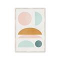 Picture of Pastel Modern II  _GroupedProduct_Rectangle_Portrait_Framed_Matted_