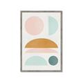 Picture of Pastel Modern II  _GroupedProduct_Rectangle_Portrait_Framed_Matted_