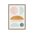 Picture of Pastel Modern II  _GroupedProduct_Rectangle_Portrait_Framed_Matted_