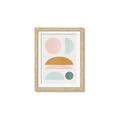 Picture of Pastel Modern II  _GroupedProduct_Rectangle_Portrait_Framed_Matted_