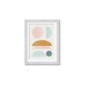Picture of Pastel Modern II  _GroupedProduct_Rectangle_Portrait_Framed_Matted_