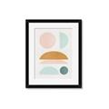 Picture of Pastel Modern II  _GroupedProduct_Rectangle_Portrait_Framed_Matted_