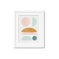 Picture of Pastel Modern II  _GroupedProduct_Rectangle_Portrait_Framed_Matted_