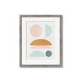 Picture of Pastel Modern II  _GroupedProduct_Rectangle_Portrait_Framed_Matted_