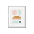 Picture of Pastel Modern II  _GroupedProduct_Rectangle_Portrait_Framed_Matted_
