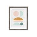 Picture of Pastel Modern II  _GroupedProduct_Rectangle_Portrait_Framed_Matted_
