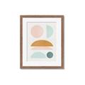 Picture of Pastel Modern II  _GroupedProduct_Rectangle_Portrait_Framed_Matted_