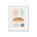 Picture of Pastel Modern II  _GroupedProduct_Rectangle_Portrait_Framed_Matted_