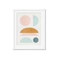 Picture of Pastel Modern II  _GroupedProduct_Rectangle_Portrait_Framed_Matted_