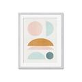 Picture of Pastel Modern II  _GroupedProduct_Rectangle_Portrait_Framed_Matted_