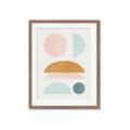 Picture of Pastel Modern II  _GroupedProduct_Rectangle_Portrait_Framed_Matted_