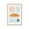Picture of Pastel Modern II  _GroupedProduct_Rectangle_Portrait_Framed_Matted_