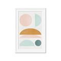 Picture of Pastel Modern II  _GroupedProduct_Rectangle_Portrait_Framed_Matted_