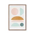 Picture of Pastel Modern II  _GroupedProduct_Rectangle_Portrait_Framed_Matted_