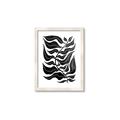 Picture of Noir Leaves I  _GroupedProduct_Rectangle_Portrait_Framed_Matted_
