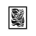 Picture of Noir Leaves I  _GroupedProduct_Rectangle_Portrait_Framed_Matted_
