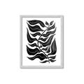 Picture of Noir Leaves I  _GroupedProduct_Rectangle_Portrait_Framed_Matted_