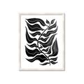 Picture of Noir Leaves I  _GroupedProduct_Rectangle_Portrait_Framed_Matted_