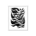 Picture of Noir Leaves I  _GroupedProduct_Rectangle_Portrait_Framed_Matted_