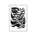 Picture of Noir Leaves I  _GroupedProduct_Rectangle_Portrait_Framed_Matted_