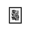 Picture of Noir Leaves I  _GroupedProduct_Rectangle_Portrait_Framed_Matted_