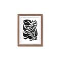 Picture of Noir Leaves I  _GroupedProduct_Rectangle_Portrait_Framed_Matted_