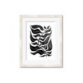Picture of Noir Leaves I  _GroupedProduct_Rectangle_Portrait_Framed_Matted_
