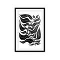Picture of Noir Leaves I  _GroupedProduct_Rectangle_Portrait_Framed_Matted_