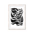 Picture of Noir Leaves I  _GroupedProduct_Rectangle_Portrait_Framed_Matted_