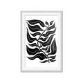 Picture of Noir Leaves I  _GroupedProduct_Rectangle_Portrait_Framed_Matted_