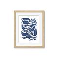 Picture of Classic Blue I  _GroupedProduct_Rectangle_Portrait_Framed_Matted_