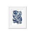 Picture of Classic Blue I  _GroupedProduct_Rectangle_Portrait_Framed_Matted_
