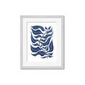 Picture of Classic Blue I  _GroupedProduct_Rectangle_Portrait_Framed_Matted_