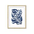 Picture of Classic Blue I  _GroupedProduct_Rectangle_Portrait_Framed_Matted_