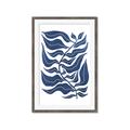 Picture of Classic Blue I  _GroupedProduct_Rectangle_Portrait_Framed_Matted_