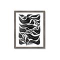 Picture of Noir Leaves II  _GroupedProduct_Rectangle_Portrait_Framed_Matted_