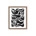 Picture of Noir Leaves II  _GroupedProduct_Rectangle_Portrait_Framed_Matted_