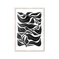 Picture of Noir Leaves II  _GroupedProduct_Rectangle_Portrait_Framed_Matted_