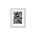 Picture of Noir Leaves II  _GroupedProduct_Rectangle_Portrait_Framed_Matted_