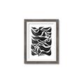 Picture of Noir Leaves II  _GroupedProduct_Rectangle_Portrait_Framed_Matted_