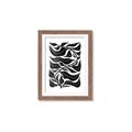 Picture of Noir Leaves II  _GroupedProduct_Rectangle_Portrait_Framed_Matted_