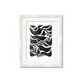 Picture of Noir Leaves II  _GroupedProduct_Rectangle_Portrait_Framed_Matted_