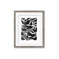 Picture of Noir Leaves II  _GroupedProduct_Rectangle_Portrait_Framed_Matted_