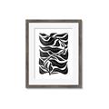 Picture of Noir Leaves II  _GroupedProduct_Rectangle_Portrait_Framed_Matted_