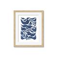 Picture of Classic Blue II  _GroupedProduct_Rectangle_Portrait_Framed_Matted_